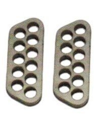 Radial Series Doubler Plates - Housing Bracket Set - Chromoly