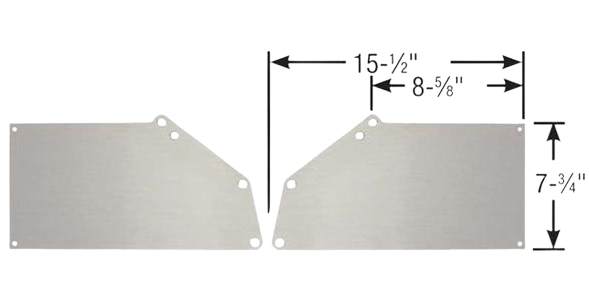Front Motor Plate - Ford V8 5.4L 4-Valve