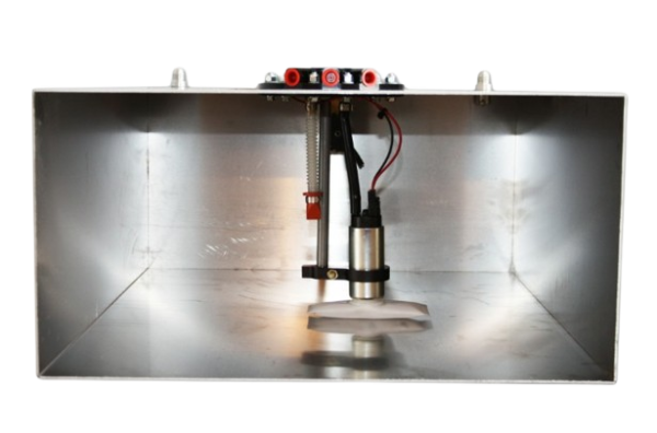 10 Gallon Flat Bottom Fuel Cell W/ 255LPH Internal Fuel Pump