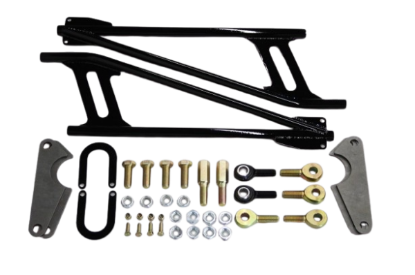 Double Adjustable Ladder Bar Kit - Mild Steel